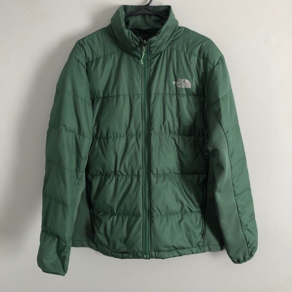 The North Face Black and Green Jacket